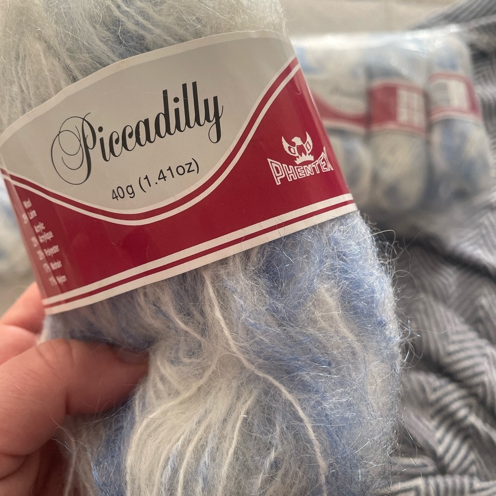 15 skeins Piccadilly yarn